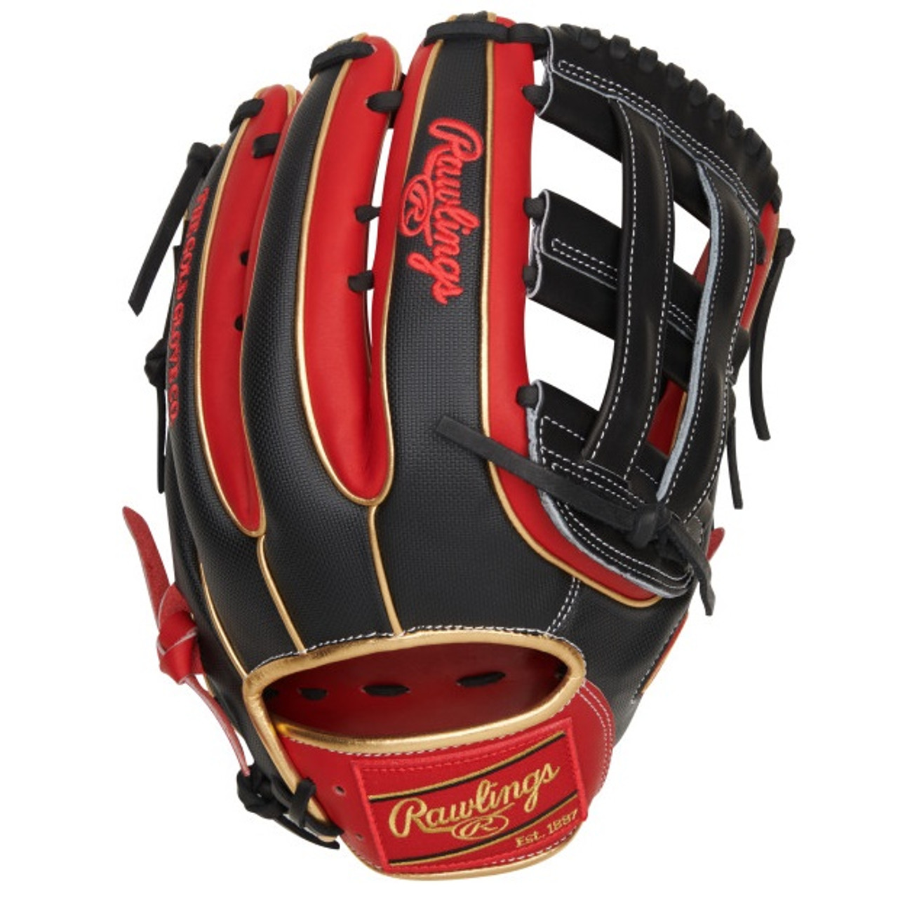 美品　Rawlings THE GOLD GLOVE TEAMクリーム/レッド Rawlings Gold Glove Club
