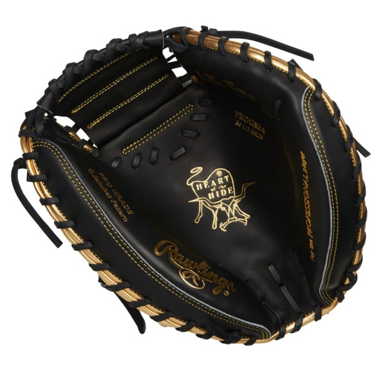 Exclusive 34-Inch Heart of the Hide Catcher's Mitt | Yadier Molina Pattern