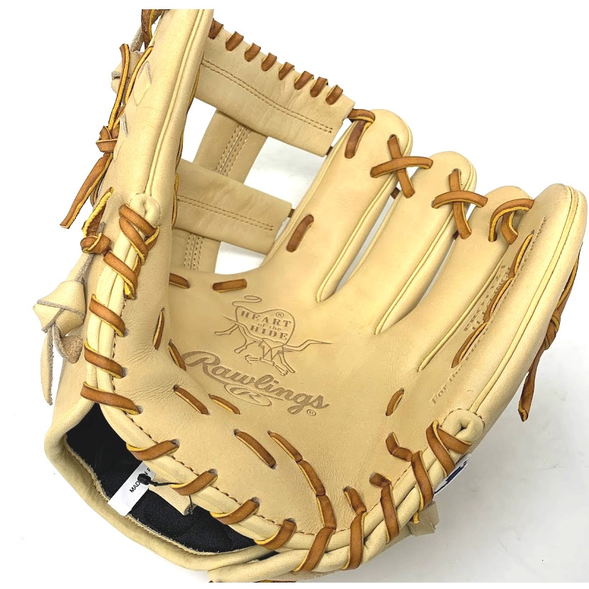 Rawlings Heart of the Hide PRO-TT2 Baseball Glove 11.5 Camel Tan