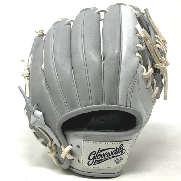Gloveworks MFG Co GO92 Baseball Glove 11.5 Inch Double I Web Grey