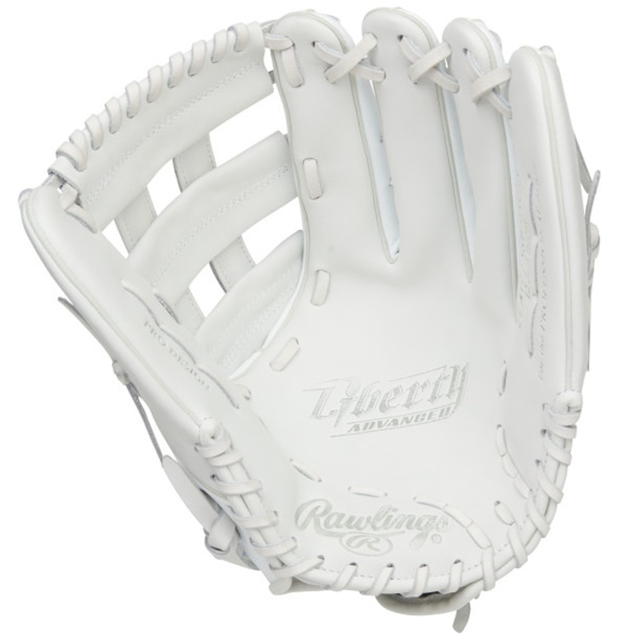 Rawlings Liberty Advanced Color Series Fast Pitch Softball Glove 12.75  White Right Hand Throw