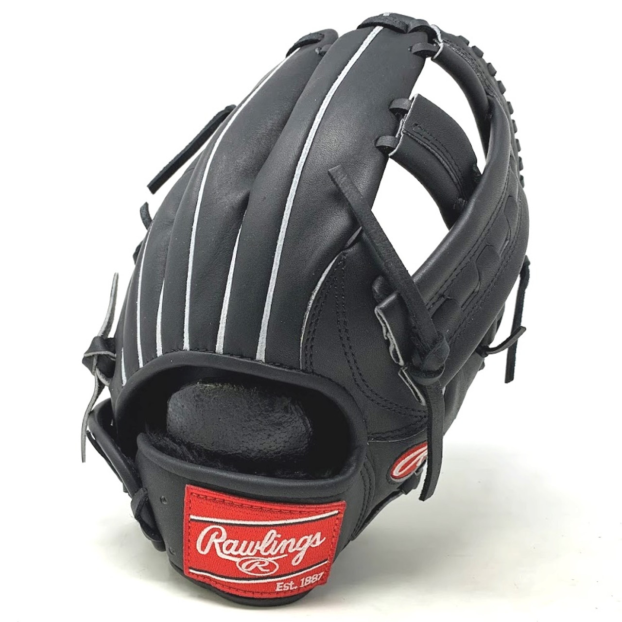 Rawlings Heart of Hide RV23B Black Horween Baseball Glove Right Hand Throw  - Ballgloves