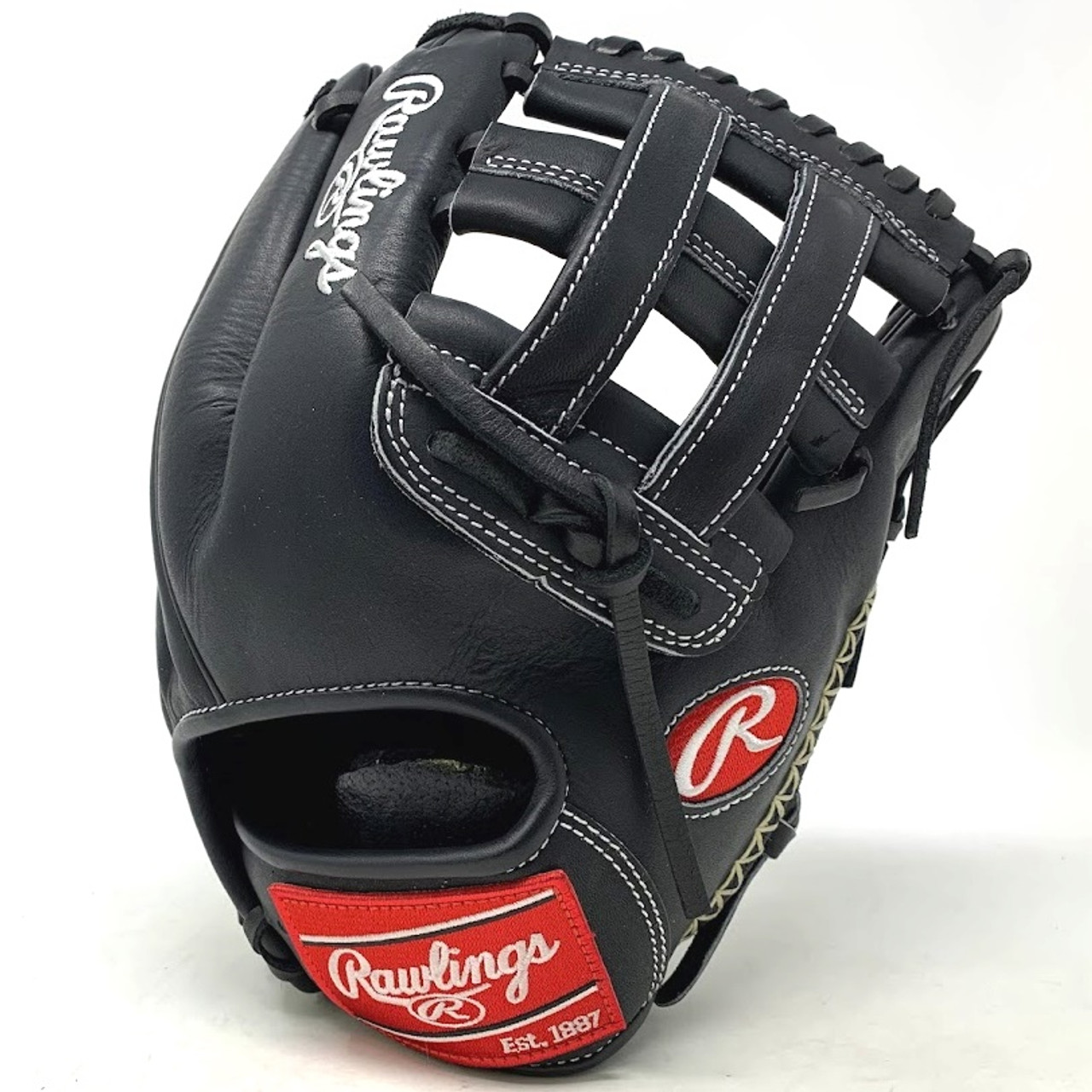 Rawlings Heart of Hide RV23B Black Horween Baseball Glove Right Hand Throw