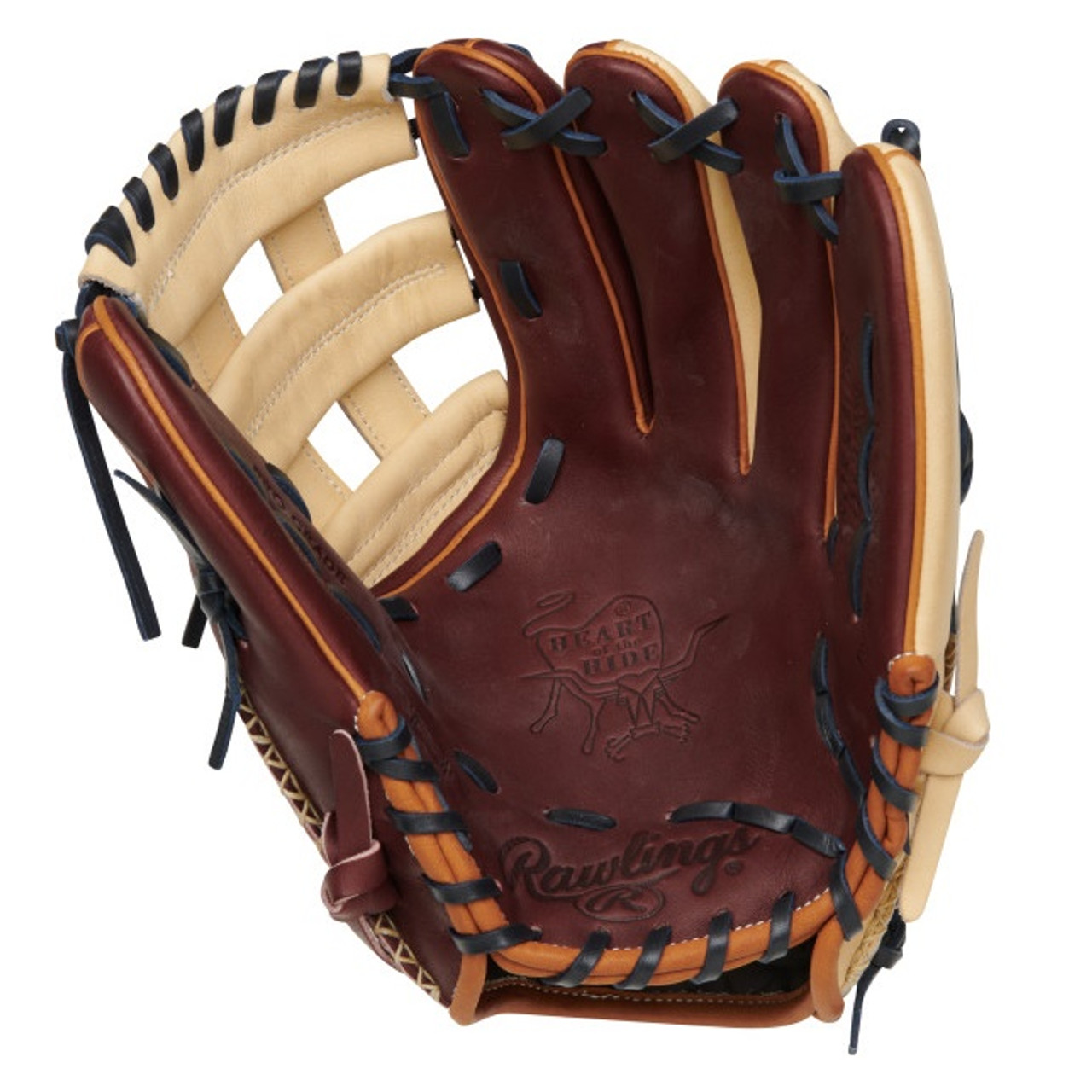 Rawlings Heart of the Hide Color Sync 7 Baseball Glove 12.25 KB17 H Web  Right Hand Throw - Ballgloves