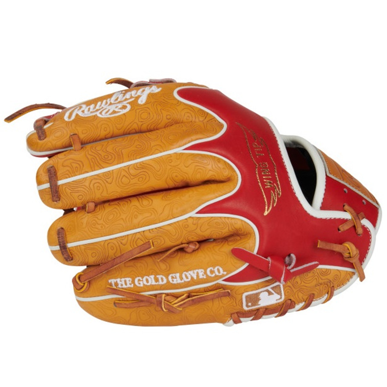 Rawlings 2023 Cincinnati Reds Hoh Series Glove - Grey & Red - 11.5 in