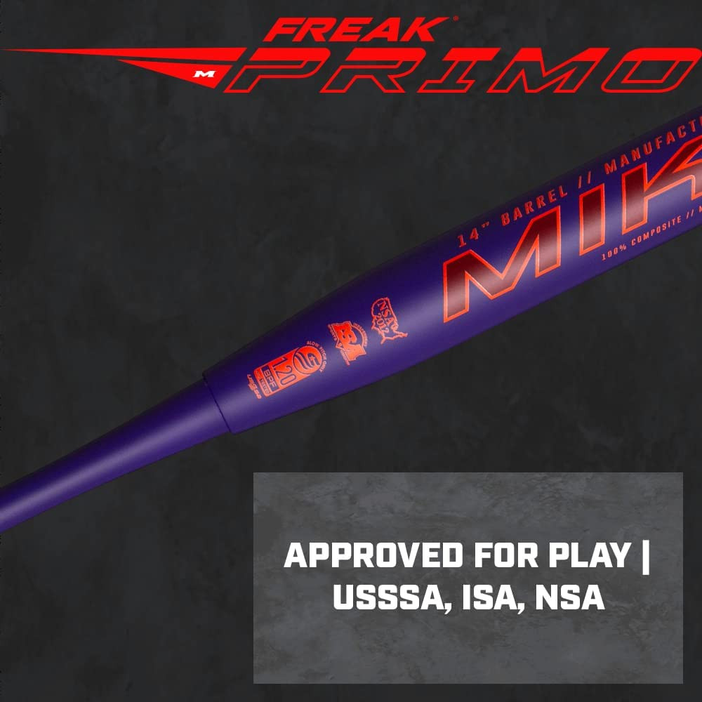 Miken 2022 Freak Primo Maxload USSSA Slowpitch Softball Bat 14