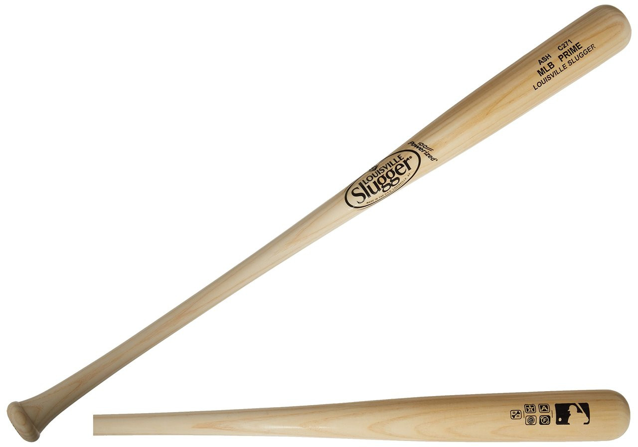Louisville Slugger MLB Prime Ash C271 Natural High Gloss Wood