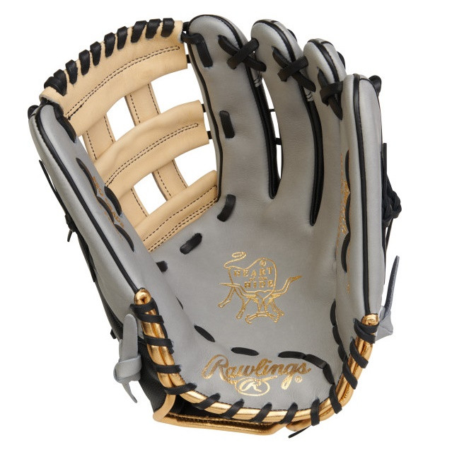 Rawlings Heart of the Hide April 2023 Baseball Glove 3039 Grey