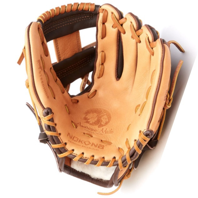 Nokona Alpha S-400 11.5 Select Fit I Web 14U Baseball Glove Right
