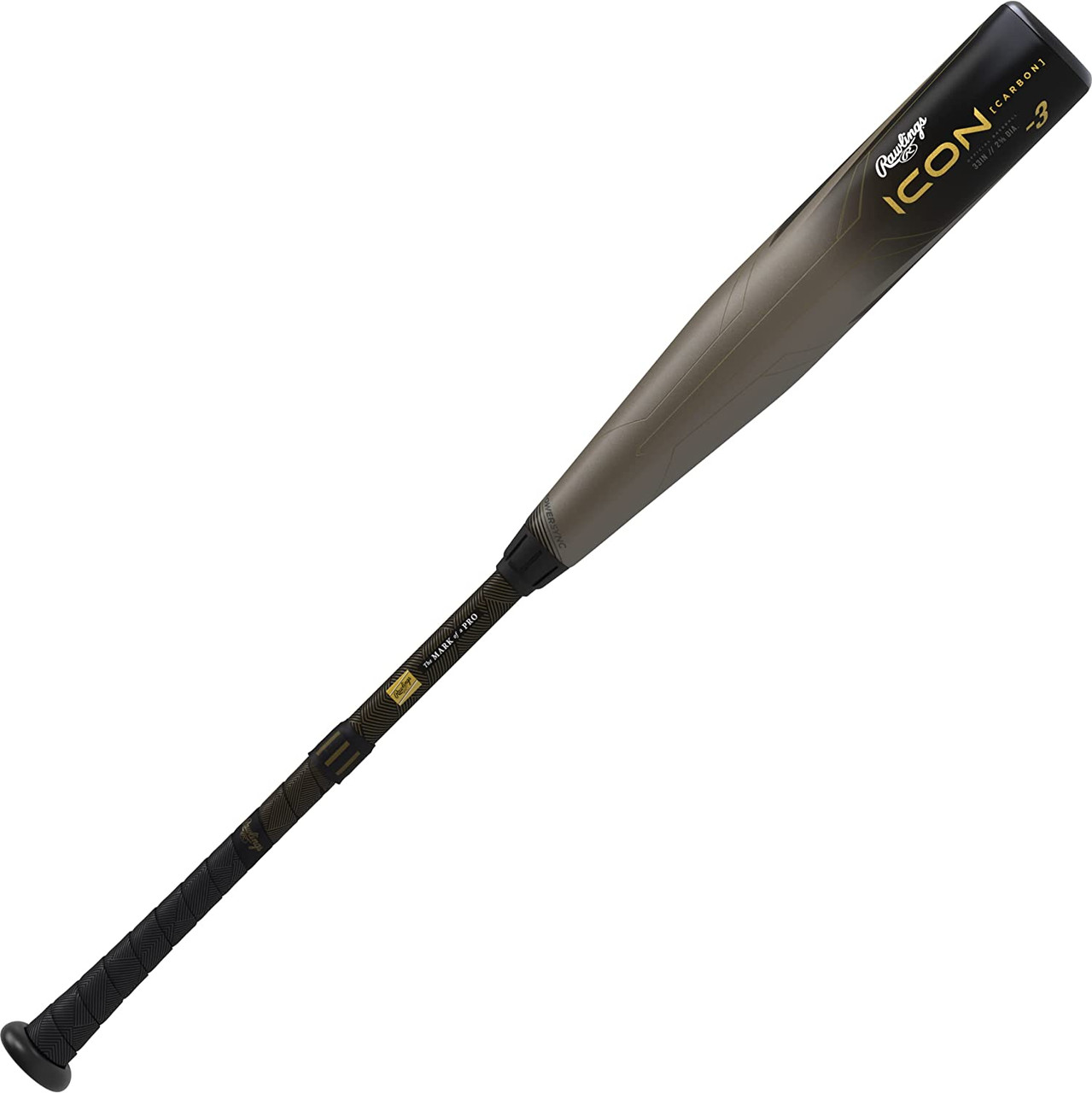 Rawlings ICON -3 2 5/8 Barrel BBCOR Baseball Bat 31 - Ballgloves
