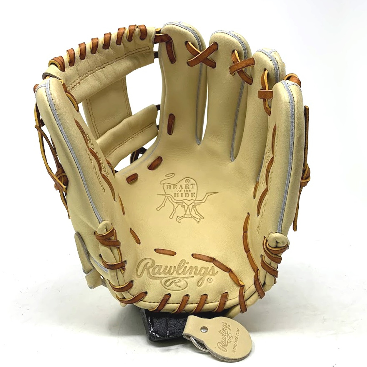 Rawlings Heart of the Hide 204 Baseball Glove 11.5 Camel Tan Lace