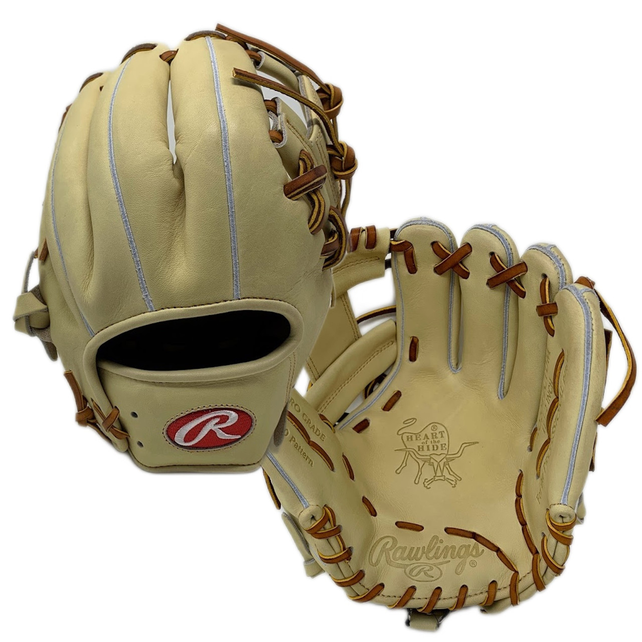 入手困難 Rawlings ゴールドラベル Rawlings Heart of the Hide 204 Baseball Glove 11.5 Camel Tan Lace