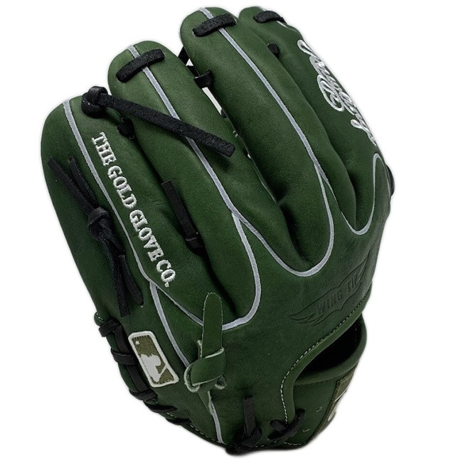 Rawlings Heart of the Hide Military Green Baseball Glove 11.5