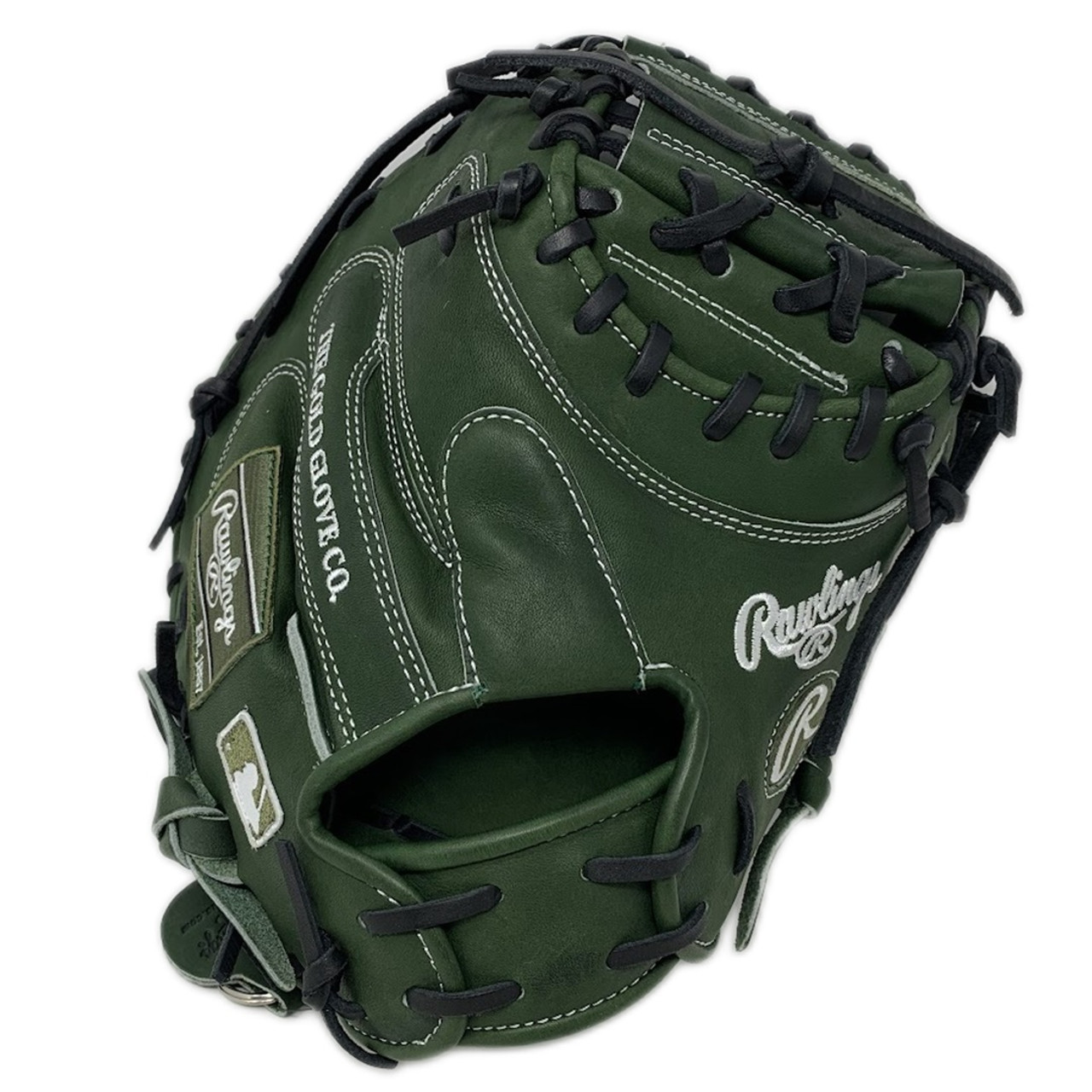 Rawlings Heart of The Hide Military Green Infield/Pitchers Glove, LHT