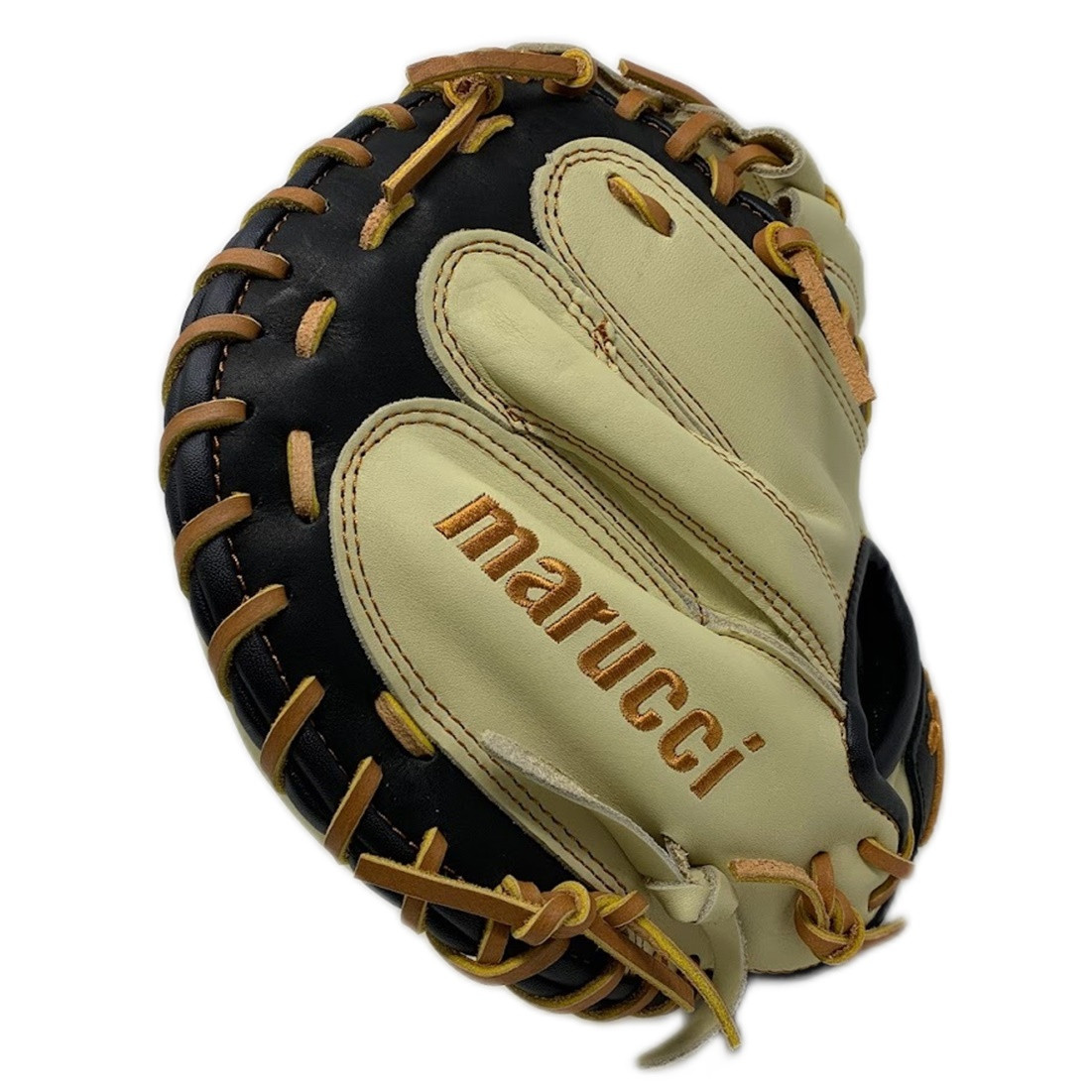 Marucci Oxbow M TYPE 235C1 33.50 Catchers Mitt Solid Web Camel Tan