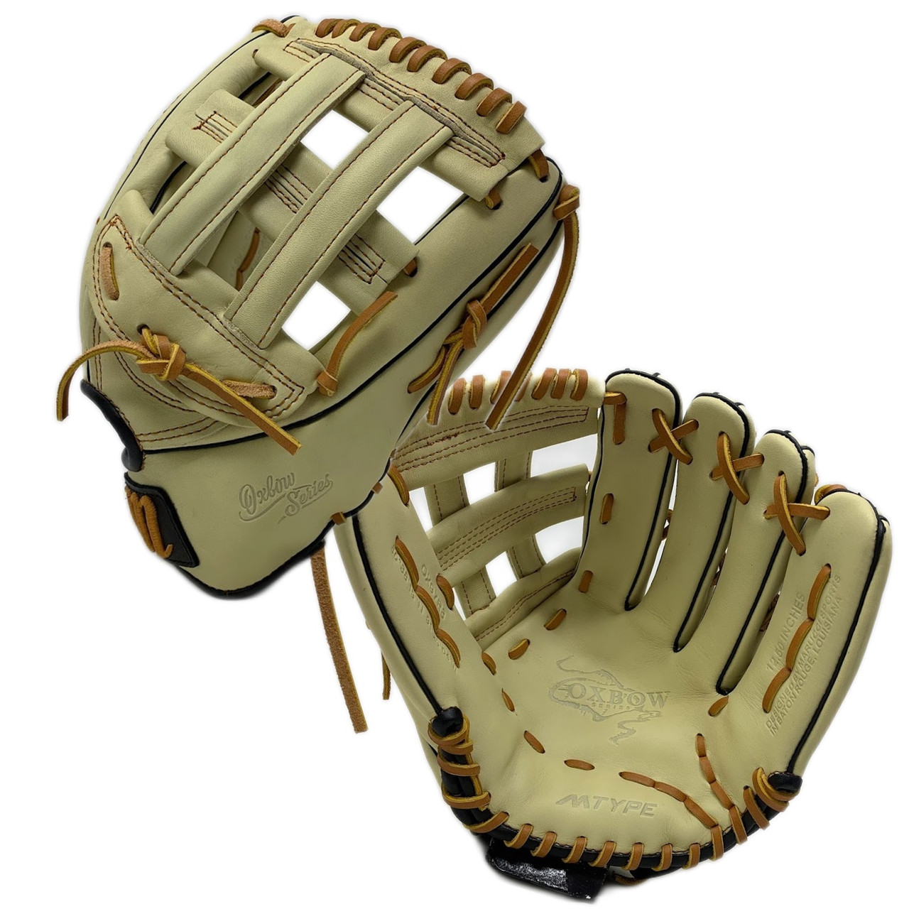 Marucci Oxbow M TYPE 97R3 12.50 H Web Baseball Glove Camel Tan