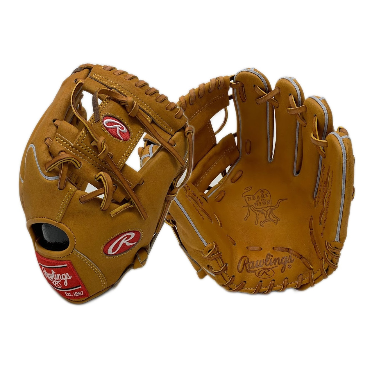 Rawlings Heart of the Hide Wingtip PRO204W Tan 11.5 Baseball Glove JTan  Right Hand Throw