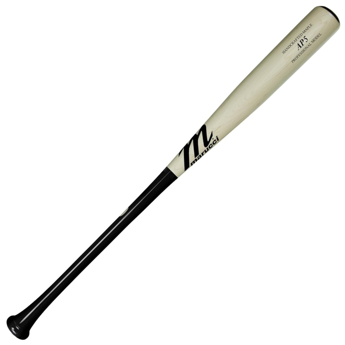 Batte Baseball Marucci AP5 Blem Bois D'érable 33 Pouces - 33.5 Oz - Naturel/Noir/Rouge