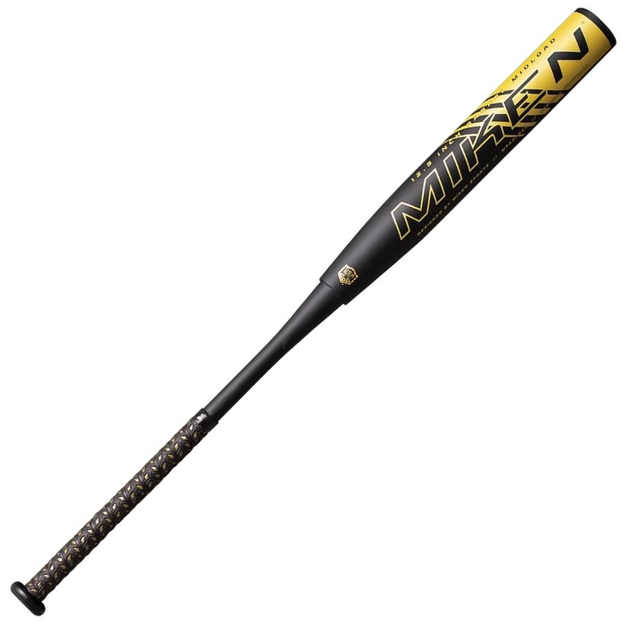 Batte De Softball Composite Miken Freak FRKCLU - 34" - 27 Oz - Jaune/noir