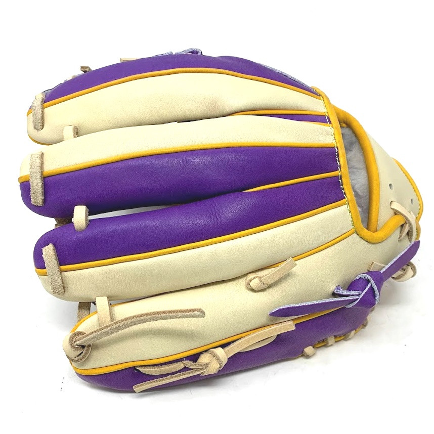 Gloveworks Pro Steerhide GA92 Baseball Glove Purple 11.5 Right