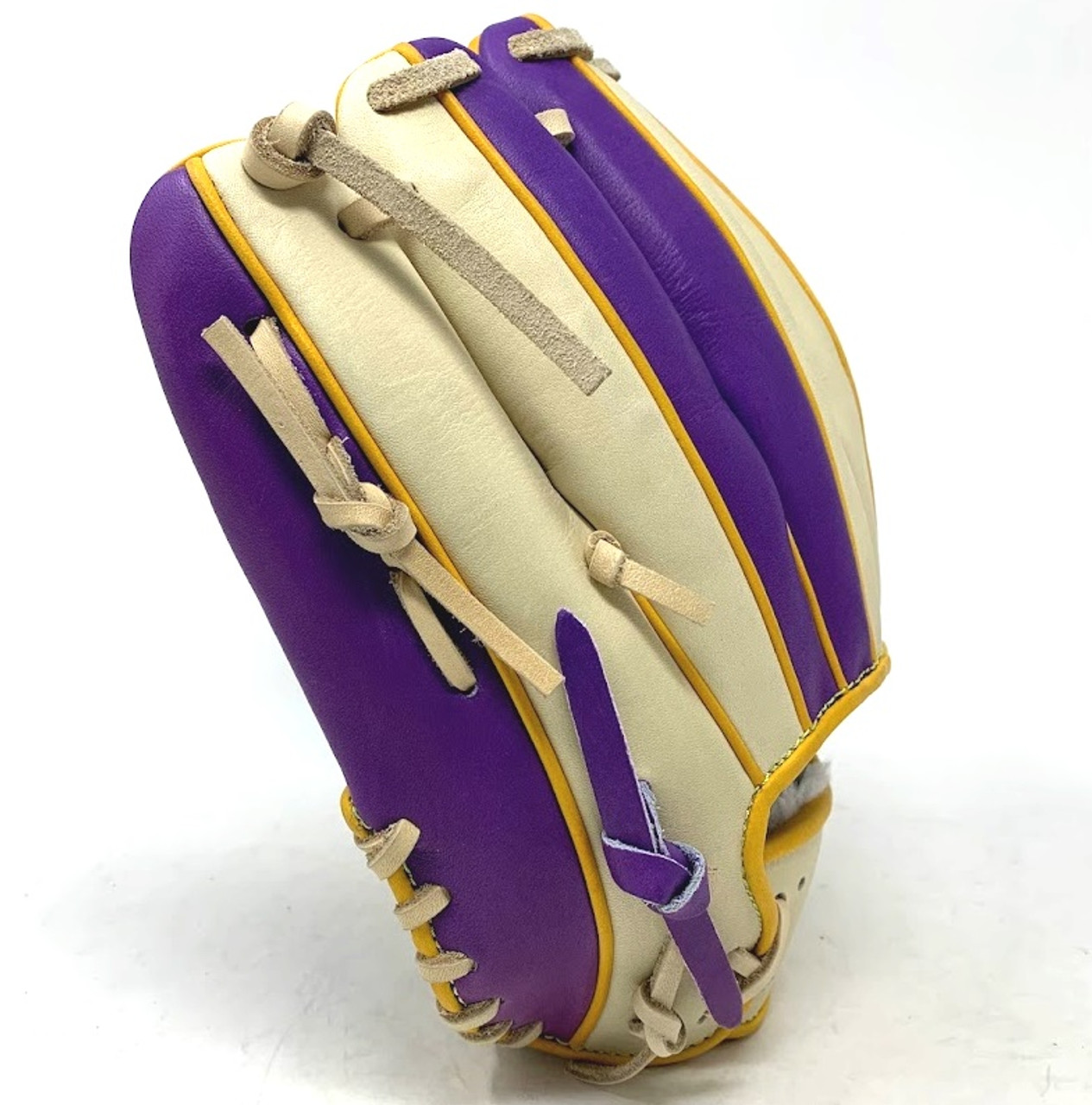Gloveworks Pro Steerhide GA92 Baseball Glove Purple 11.5