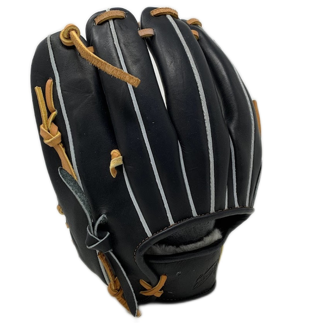 Gloveworks Black Tan Single Post 11.5 Baseball Glove Right Hand