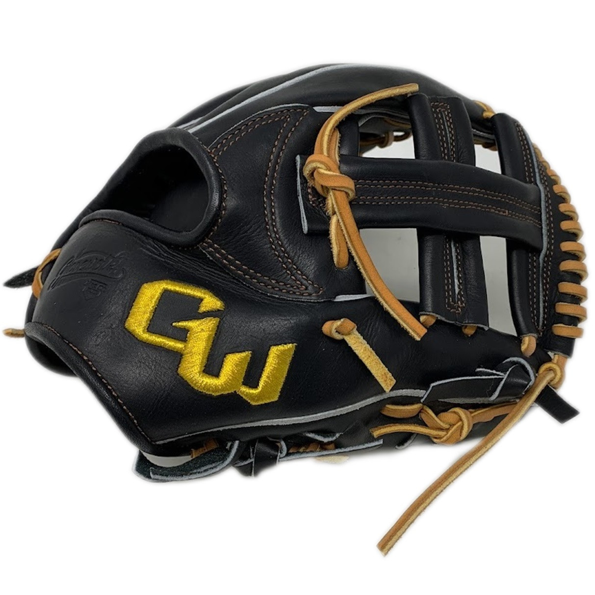Gloveworks Black Tan Single Post 11.5 Baseball Glove Right Hand
