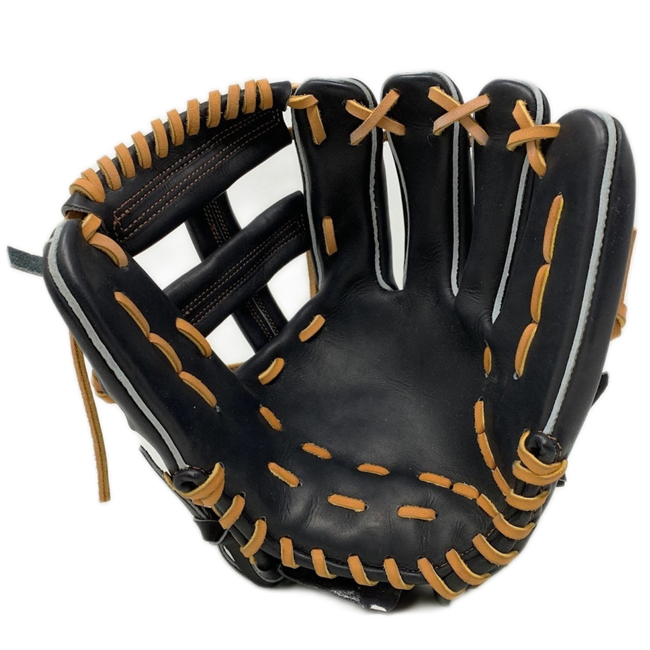 Gloveworks Black Tan Single Post 11.5 Baseball Glove Right Hand
