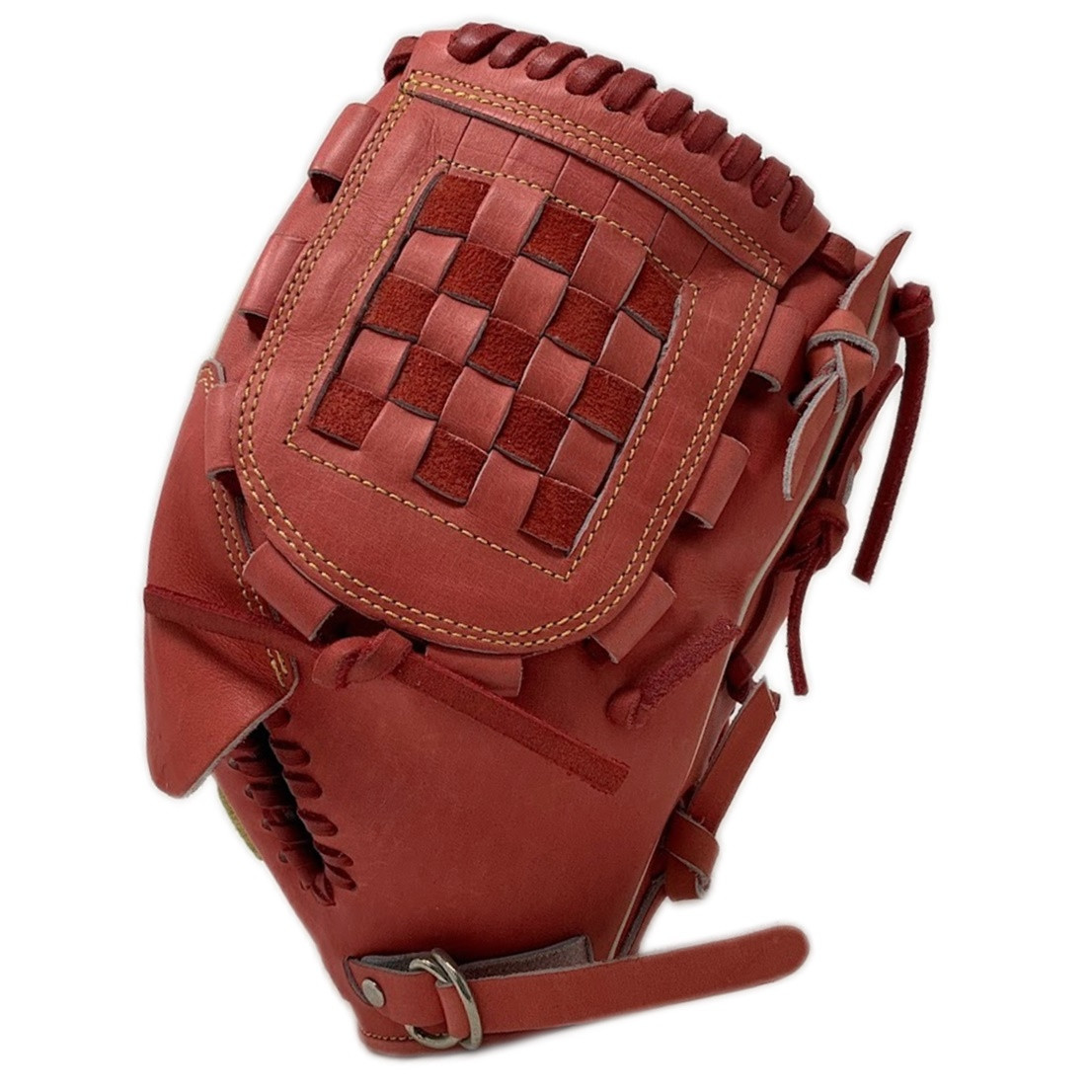 Gloveworks Kip Leather Red 12 Inch Closed Web Baseball Glove Right