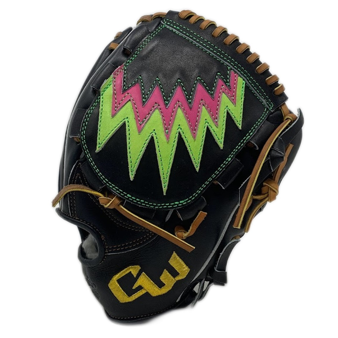 Gloveworks Closed Solid Web Black 12 Inch Baseball Glove Right