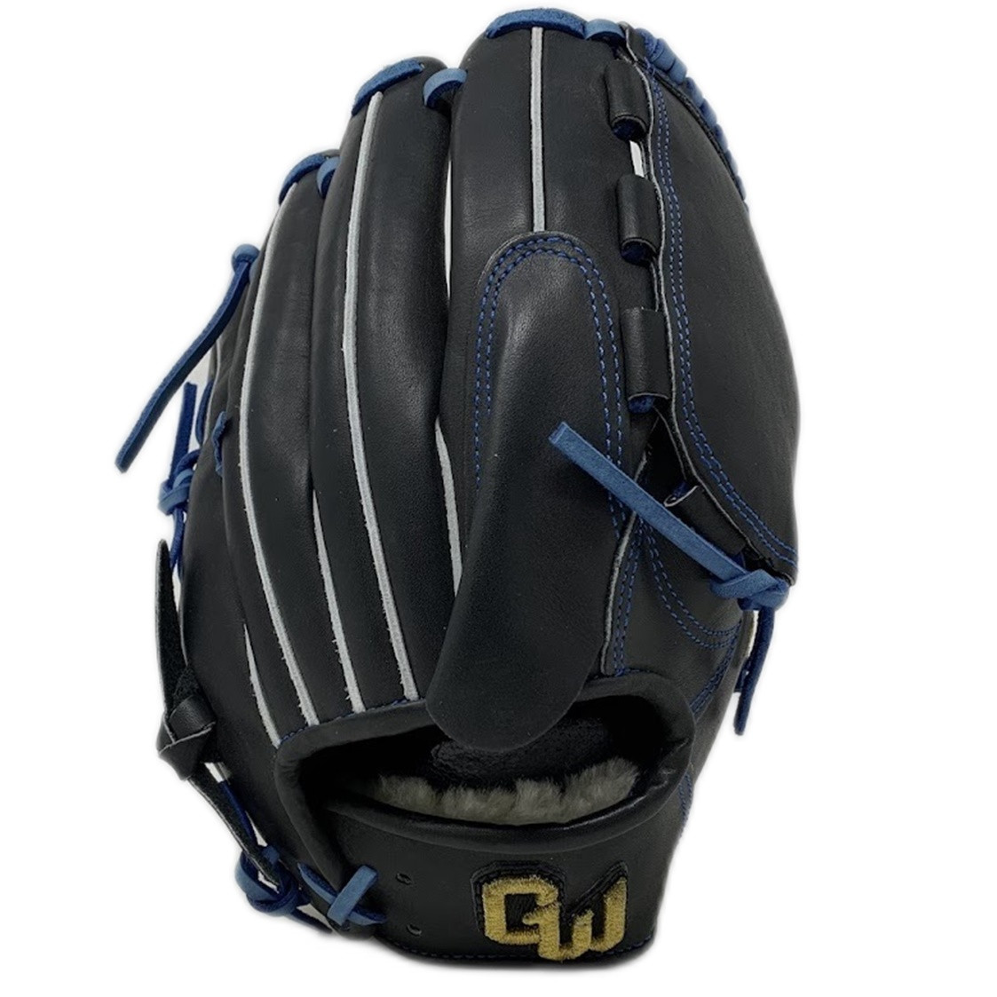 Gloveworks 12 Inch Black Closed Web Pitchers Baseball Glove Right
