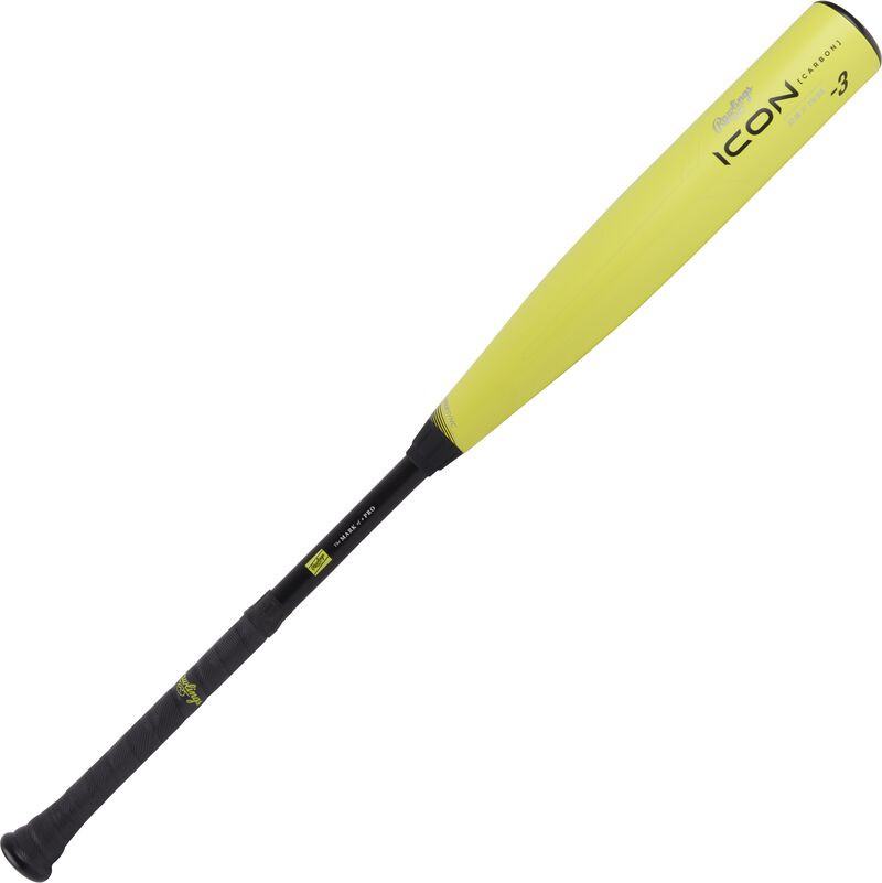 Rawlings ICON Glowstick Baseball Bat BBCOR -3 33 inch 30 oz