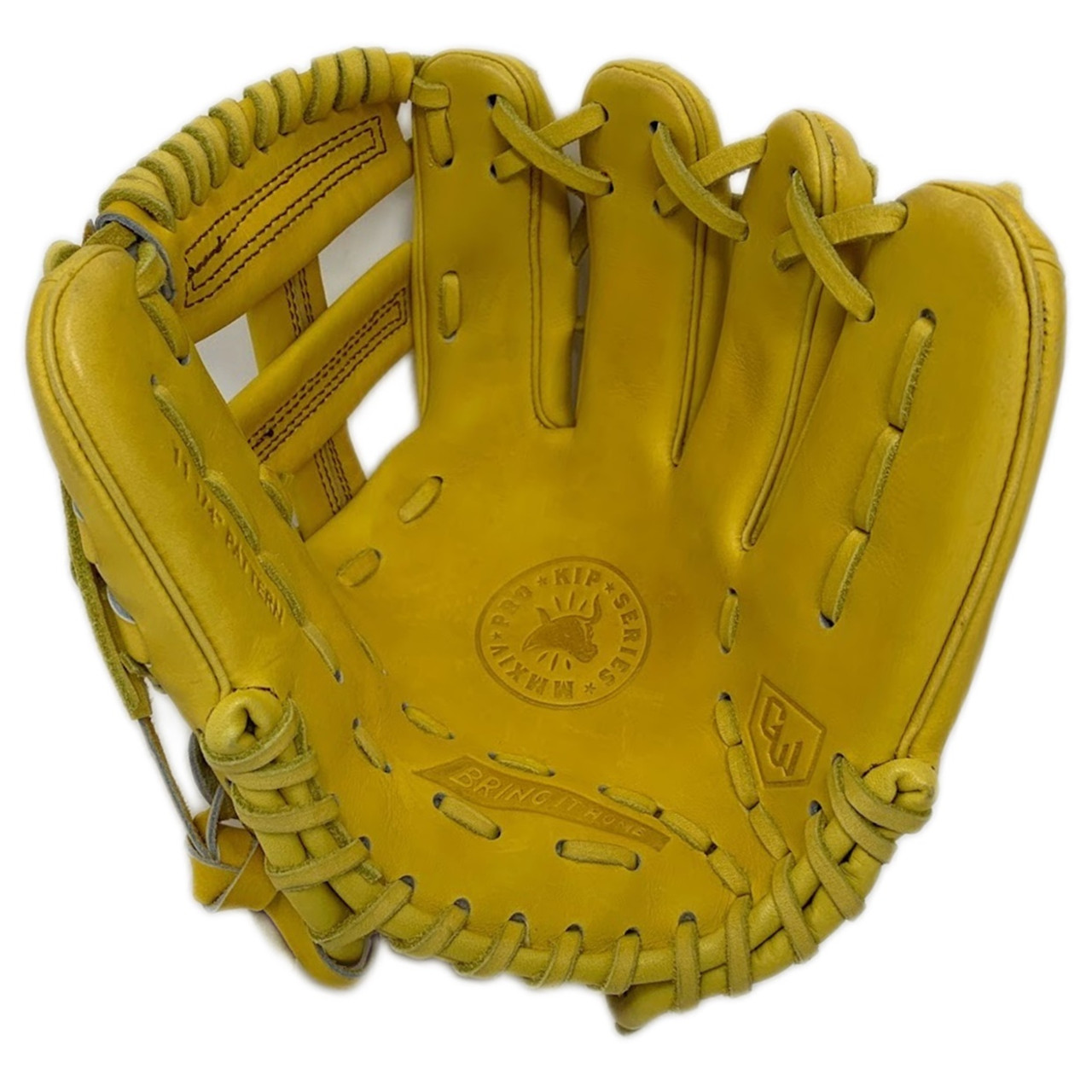 Gloveworks 硬式グローブ イエロー Gloveworks 11.25 Inch Yellow Baseball Glove Right Hand Throw
