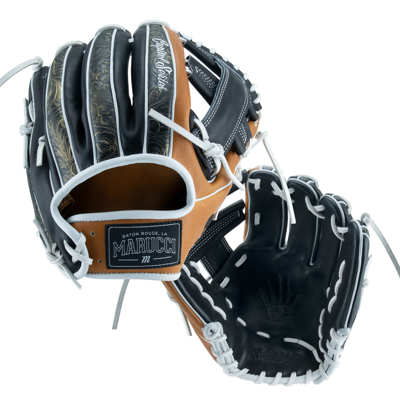 Marucci Nightshift Nightcrawl 11.75 Single Post Baseball Glove