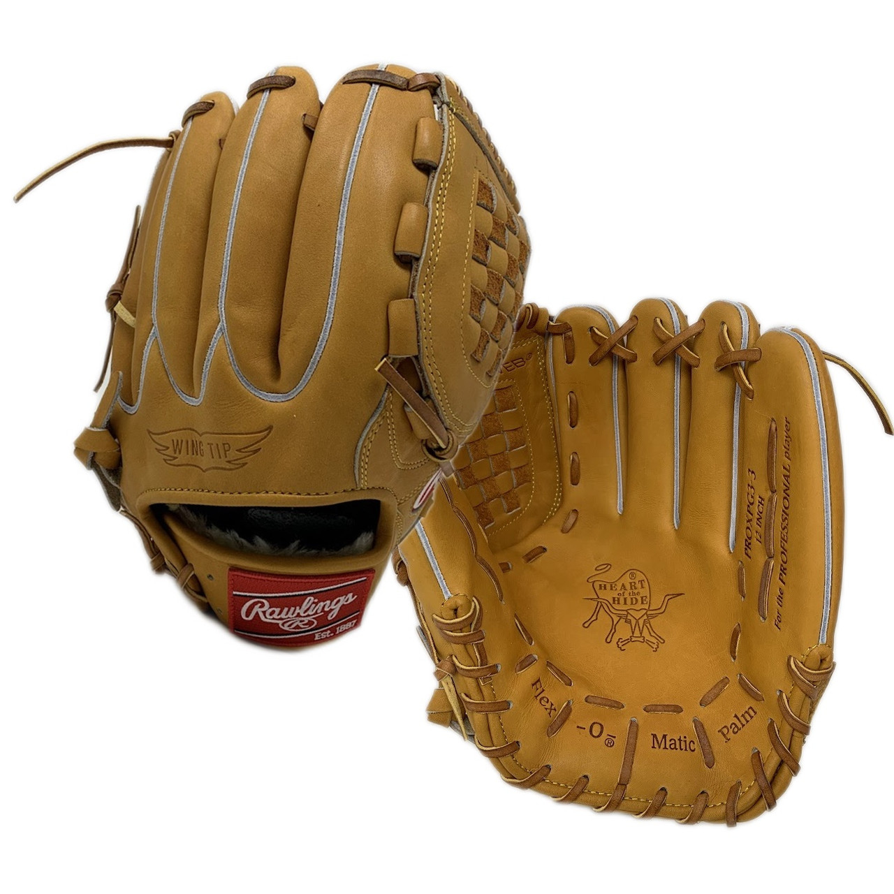 Rawlings Heart of the Hide XPG3-3 Baseball Glove Wingtip 12 Inch Right Hand  Throw