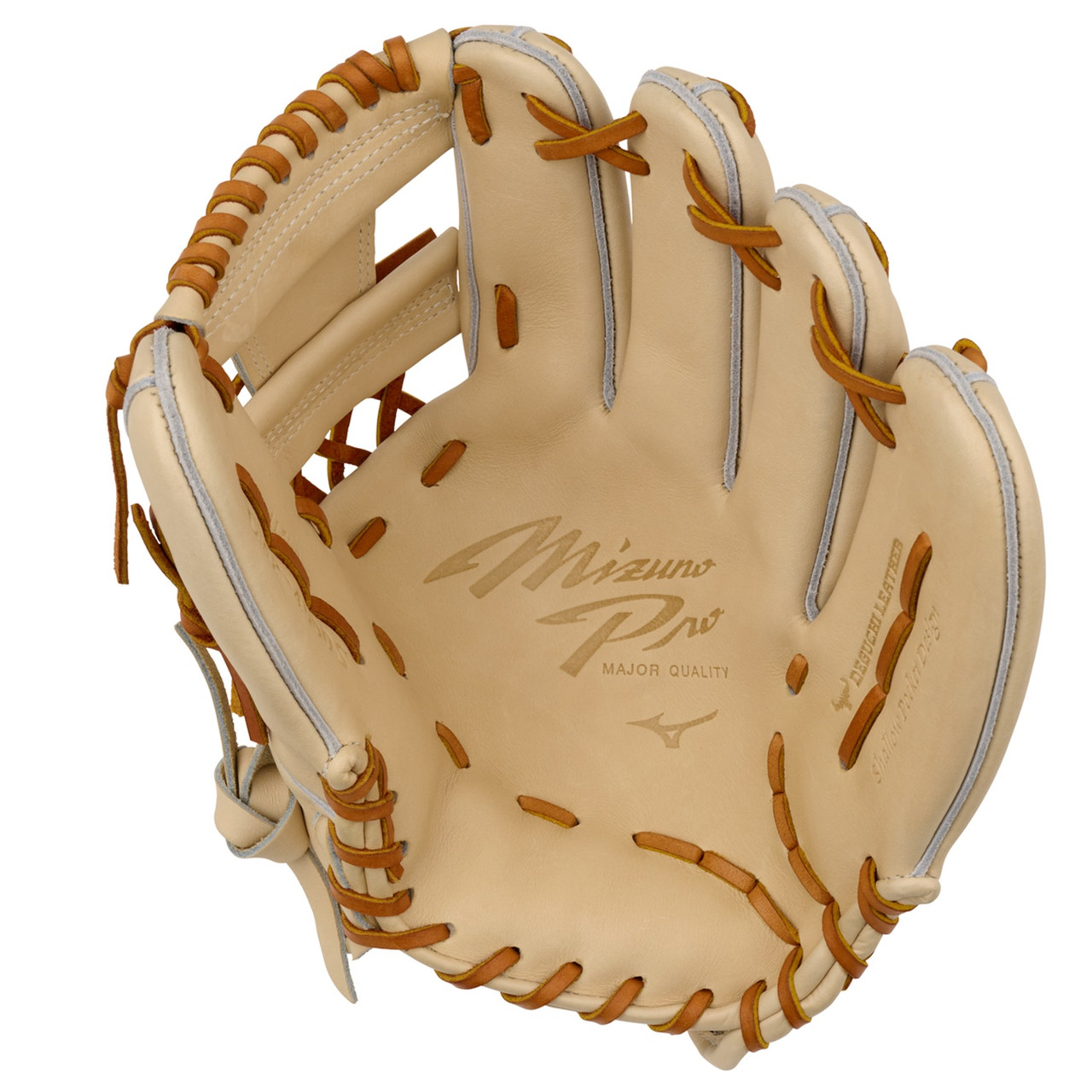 Mizuno Pro Baseball Glove 11.5 Inch Tan Right Hand Throw - Ballgloves