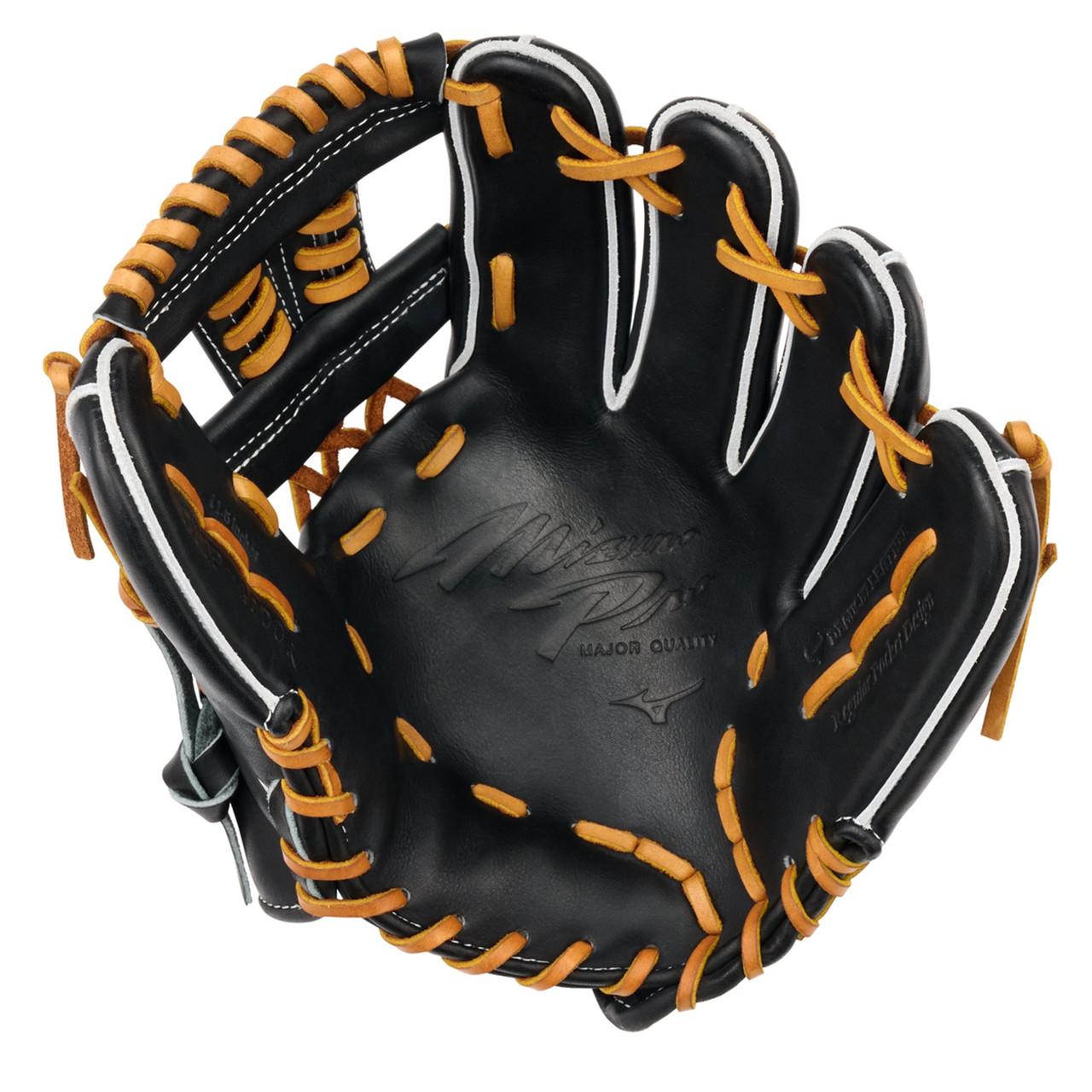 Mizuno Pro Baseball Glove 11.5 Inch Black Right Hand Throw