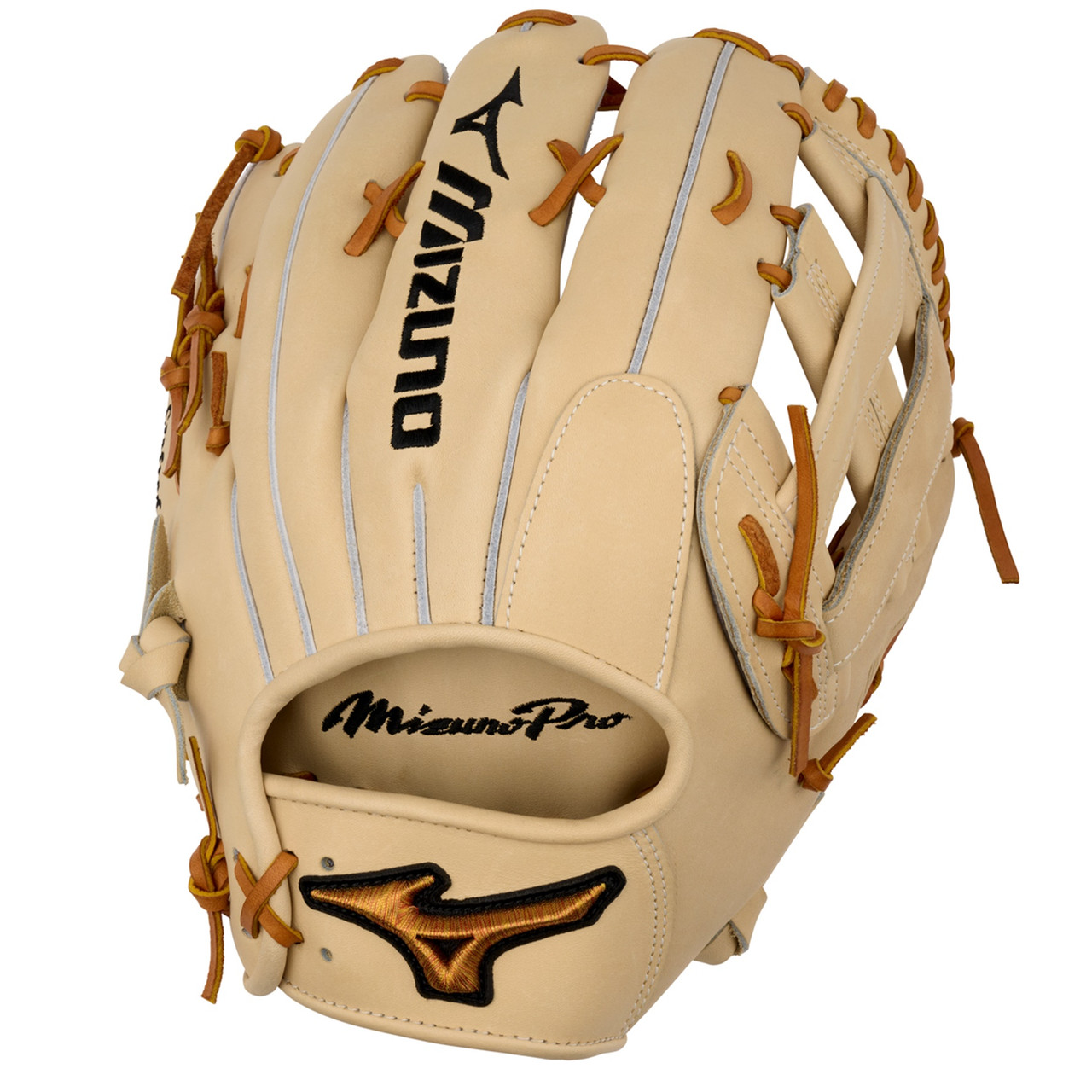 MITSUi SPORTS ゴールデングローブ Mizuno Pro Baseball Glove 12.75 Inch Tan Right Hand Throw - Ballgloves