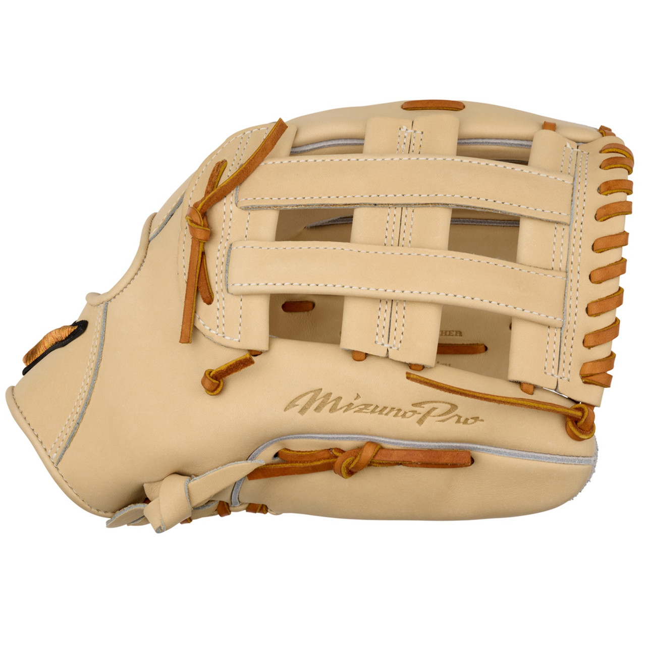 MITSUi SPORTS ゴールデングローブ Mizuno Pro Baseball Glove 12.75 Inch Tan Right Hand Throw - Ballgloves