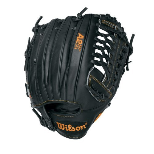 【Wilson A2K キャメル×ブラック ファーストミット】 Wilson A2K BB4 CJW Pitcher Baseball Glove Black Tan 12 in (Right