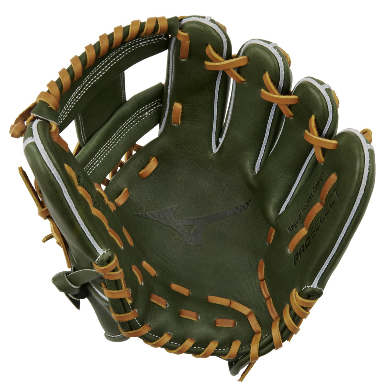 Mizuno Pro Select Baseball Glove 11.5 Green Right Hand Throw