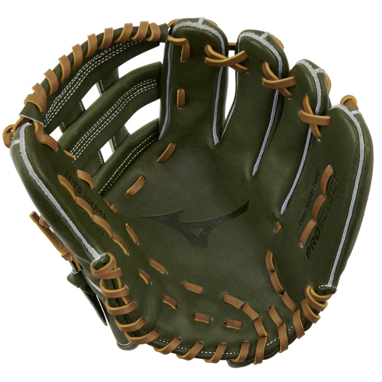【最終値下げ】 Mizuno Pro Premiumselection 硬式用 Mizuno Pro Select Baseball Glove 11.75 Green Right Hand Throw