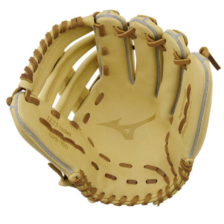 Mizuno Pro Select Baseball Glove 12.75 Camel Right Hand Throw