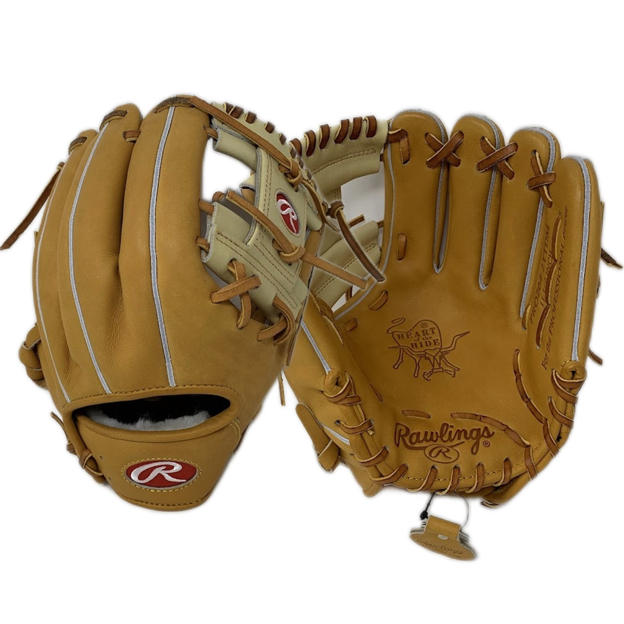 Rawlings Heart of the Hide PRO200 I Web Oval R Tan Camel Web