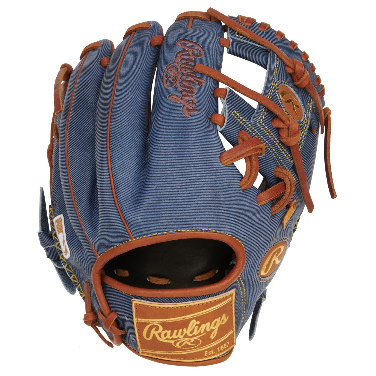 Rawlings ボンバージャケット 青 Rawlings R9 12