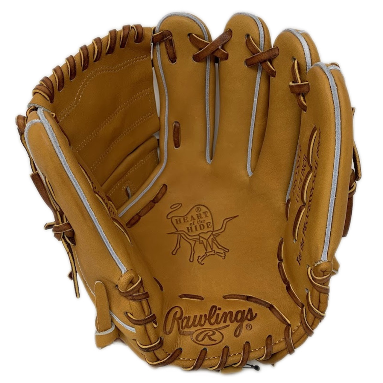 Rawlings Heart of the Hide 205 Baseball Glove 11.75 Tan Two Piece