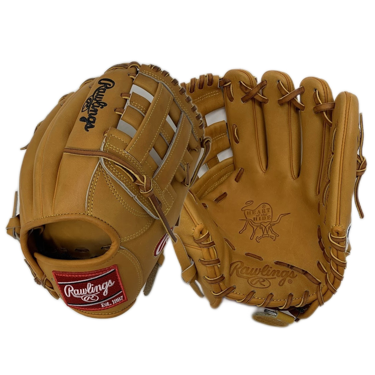 Rawlings Heart of the Hide Lite ブラウン Rawlings Heart of the Hide NP4 Baseball Glove 11.5 Tan H Web Right