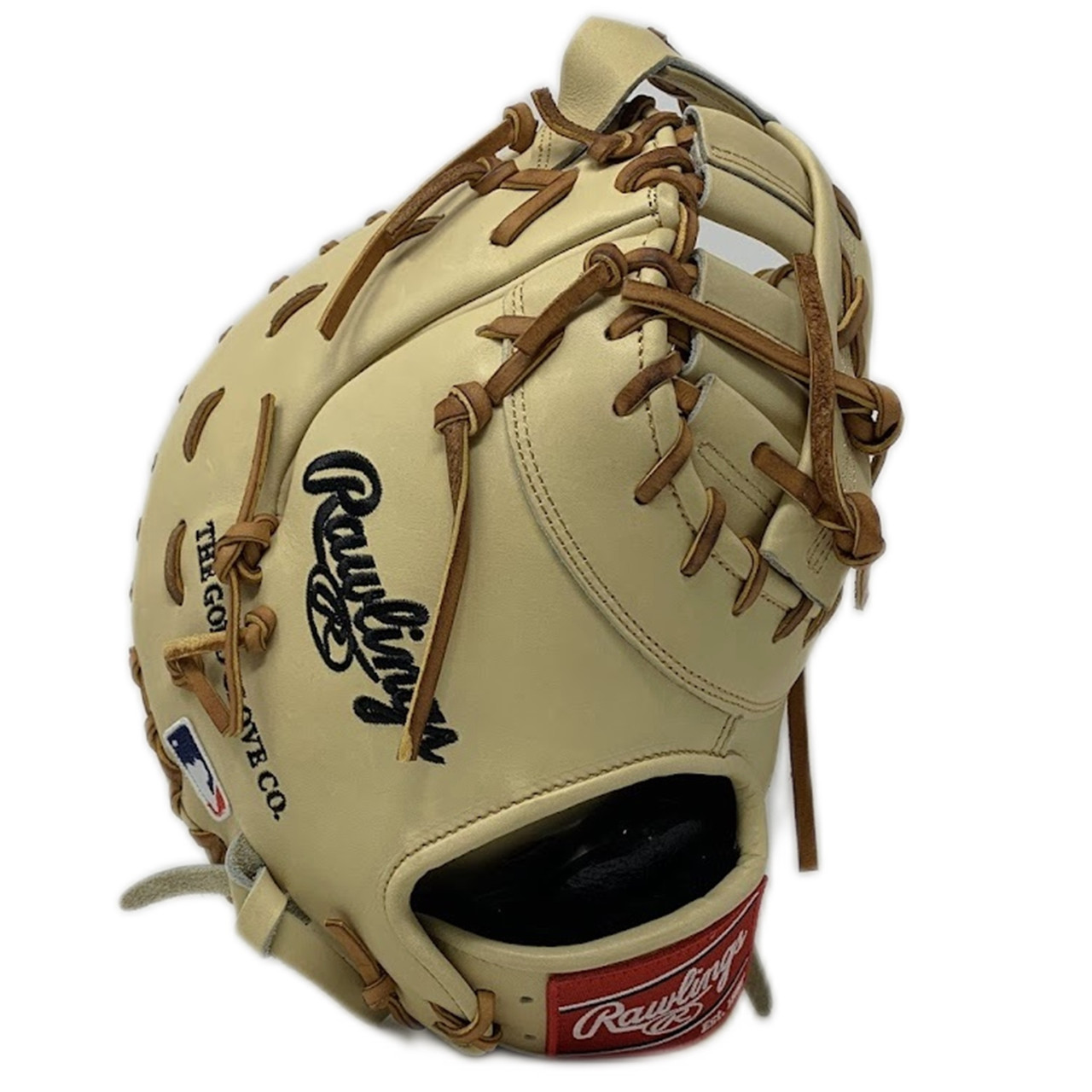 Rawlings Heart of the Hide DCT First Base Mitt 13 Inch Camel Tan