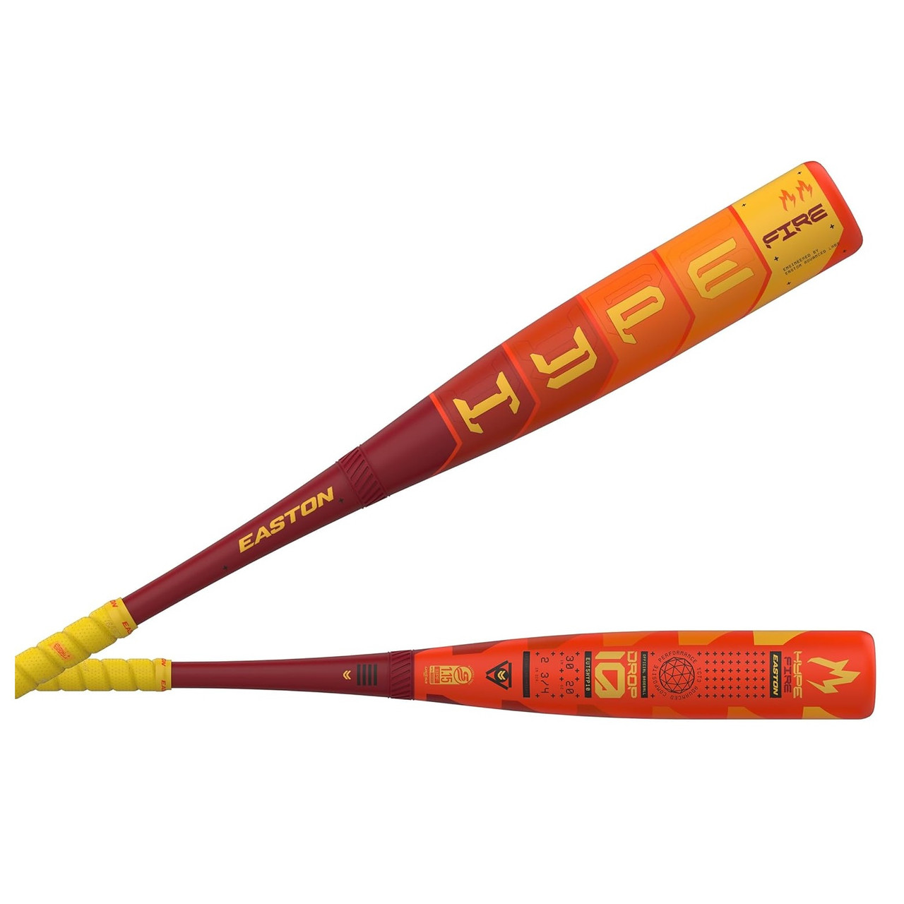 Easton 2025 Hype Fire Baseball Bat USSSA -8 Drop 2 3/4