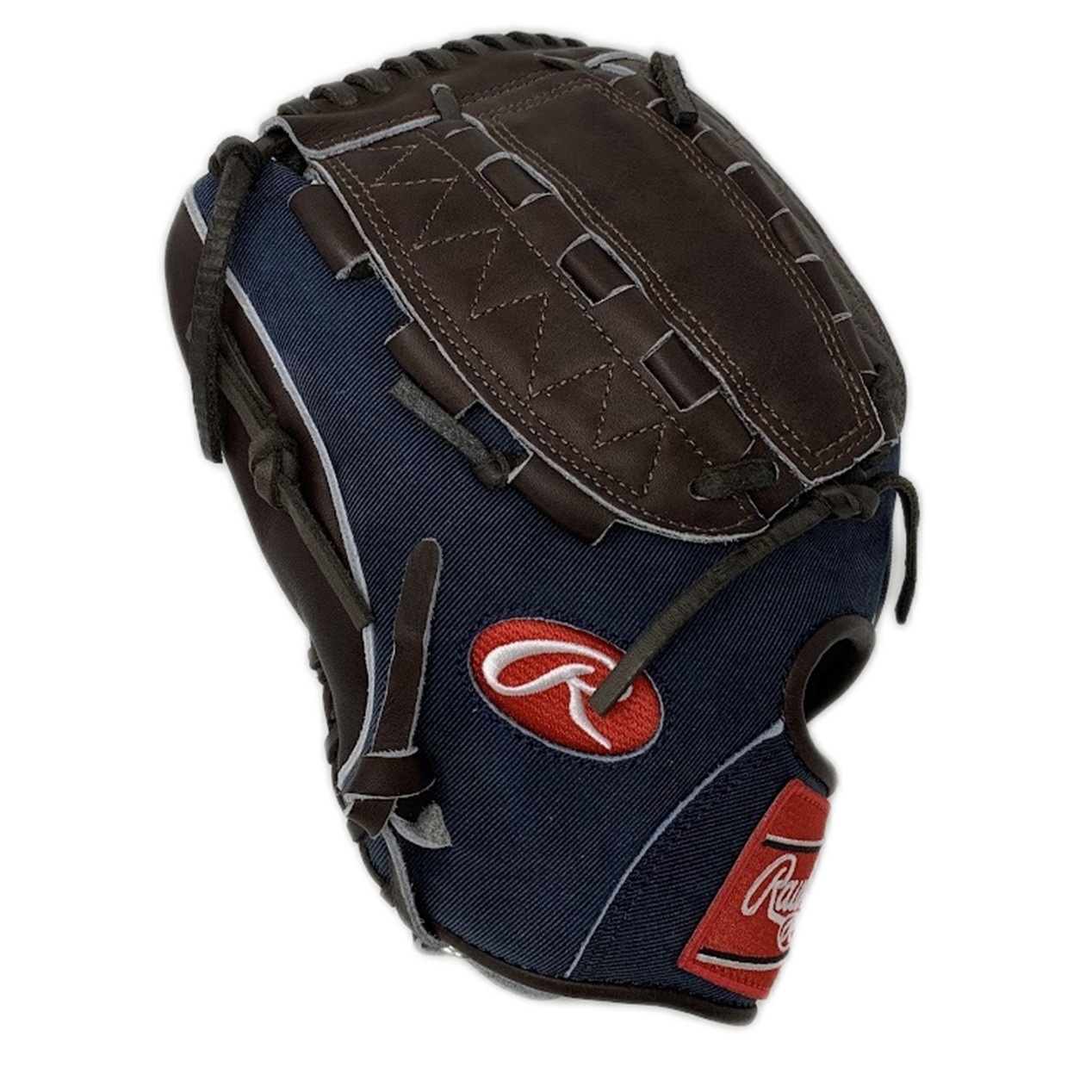 Rawlings Heart of the Hide Dual Hinge Denim Chocolate 12 Inch